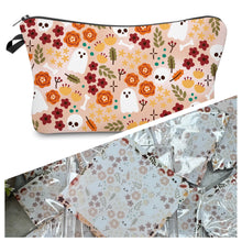 Load image into Gallery viewer, Pouch &amp; Sticky Note Bundled Set - Floral Ghost
