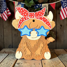 Load image into Gallery viewer, Red, White, and Moo Freshie
