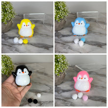 Load image into Gallery viewer, Squishy Toy - Penguin + Pom Pom
