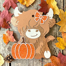 Load image into Gallery viewer, Pumpkin Patch Cow Freshie
