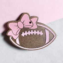 Load image into Gallery viewer, Pink Football Freshie
