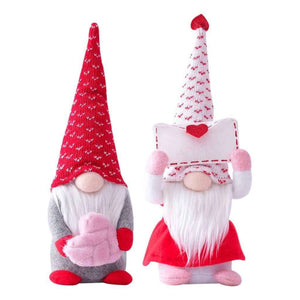 Gnome - Valentine #1 - Envelope & Heart