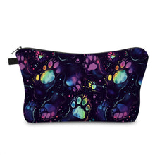 Load image into Gallery viewer, Pouch - Neon Paw Rainbow - PREORDER
