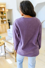 Load image into Gallery viewer, New Sarah Corded Crew-#7-Purple
