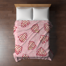 Load image into Gallery viewer, Blanket - Christmas - Pink Christmas Tree Cakes - PREORDER ENDS 10/10
