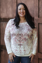 Load image into Gallery viewer, Rustic Charm Mandala Pullover
