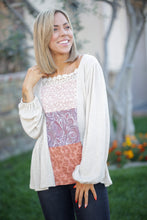 Load image into Gallery viewer, Blissful Times Boho Top
