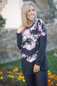 Timeless Floral Pullover