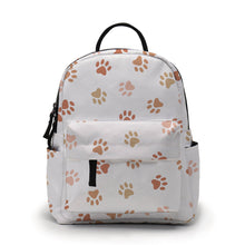 Load image into Gallery viewer, Mini Backpack, Pouch, &amp; Mini Pouch Bundled Set - Dog Paw Tan
