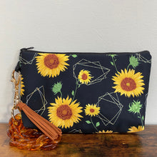 Load image into Gallery viewer, Pouch - Sunflower Geometric
