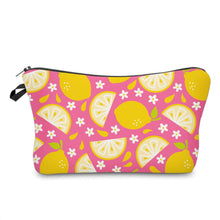 Load image into Gallery viewer, Pouch - Lemon on Pink
