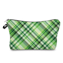 Load image into Gallery viewer, Pouch - Plaid, Green
