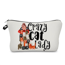 Load image into Gallery viewer, Pouch - Cat, Crazy Cat Lady

