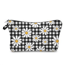 Load image into Gallery viewer, Pouch - Floral Daisy Gingham
