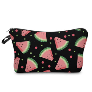 Pouch - Watermelon Slices On Black