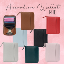Load image into Gallery viewer, Wallet - Accordion Card - Solids RFID
