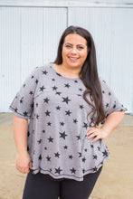 Load image into Gallery viewer, Starry Night Short Sleeve Top
