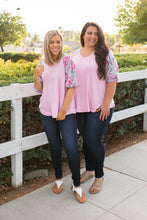 Load image into Gallery viewer, Pretty In Pink Raglan
