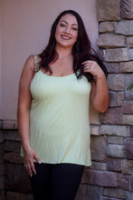 Load image into Gallery viewer, Spring Green Cami Tank
