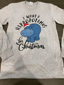 I want a hippopotamus for Christmas!