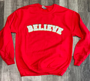 BELIEVE 🎅🏼 Chenille PATCHES