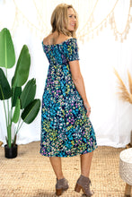 Load image into Gallery viewer, Cascading Floral - Midi Dress
