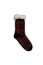 Load image into Gallery viewer, Plaid Fleece Lined Socks
