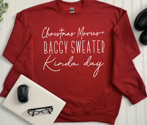 Christmas Movies + Baggy Sweater Kinda Day