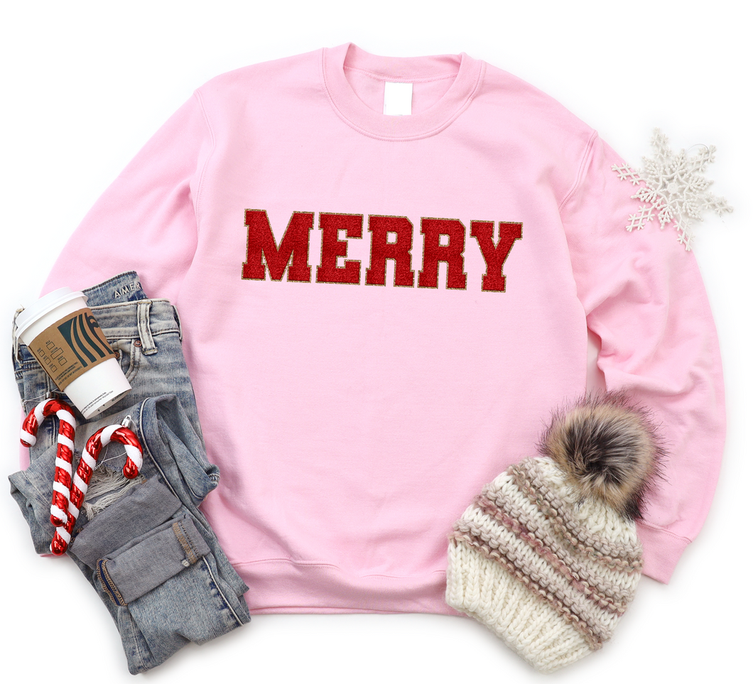 MERRY (PATCH LETTER FAUX)