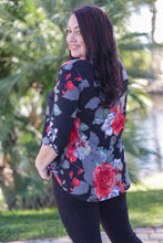 Load image into Gallery viewer, Floral Treasure 3/4 Sleeve Gabby
