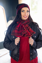 Load image into Gallery viewer, Cuddly Plaid Scarf
