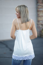 Load image into Gallery viewer, Always &amp; Forever Ivory Cami
