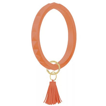 Load image into Gallery viewer, Bracelet Keychain with Tassel
