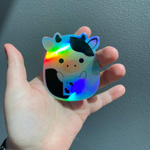 Load image into Gallery viewer, Vinyl Sticker - Holographic Milk Cow

