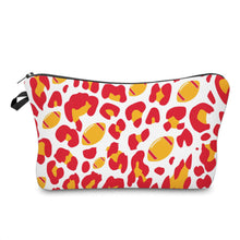 Load image into Gallery viewer, Pouch - Football, Animal Print
