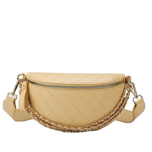 Roni Fanny Sling Crossbody - Quilted Faux Leather